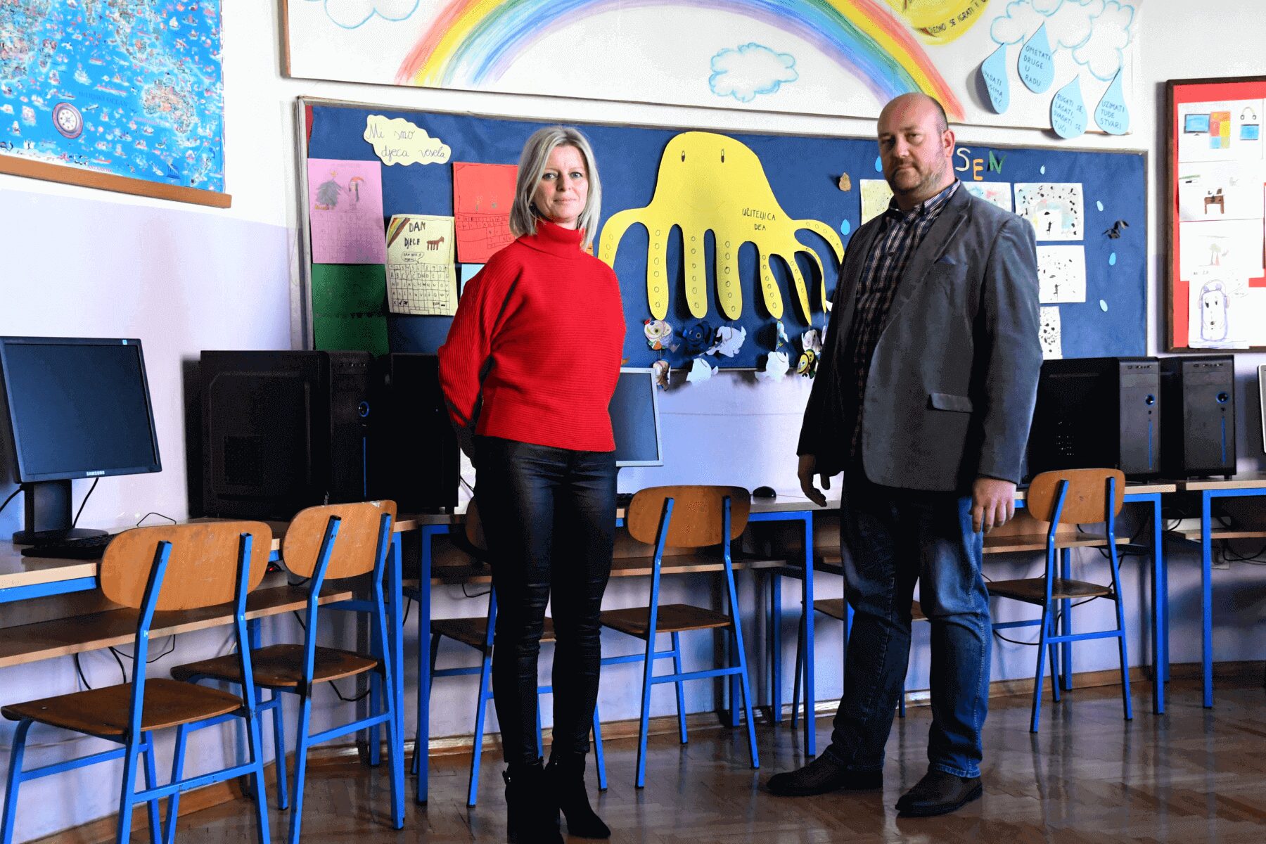 Nove donacije Calucema za učenike osnovne škole i igrače malog nogometa iz kvarta