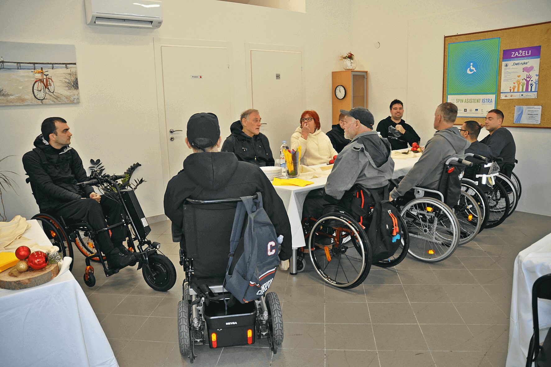 Calucem donira za uređenje prostora Udruge paraplegičara i tetraplegičara Istarske županije